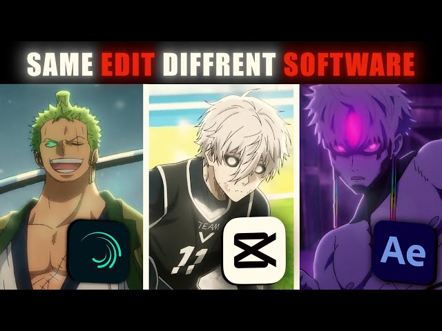 I Edited The SAME Clips on EVERY Editing Software