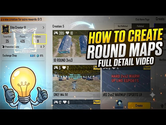 How to Create Round Maps in BGMI WOW Mode | Full Detailed Tutorial 🎮⚡ 