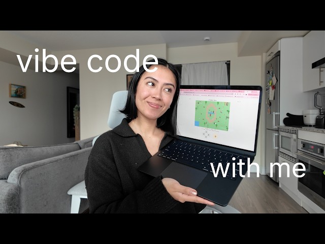 try vibe coding with me | building a web game with no coding experience (vlog)