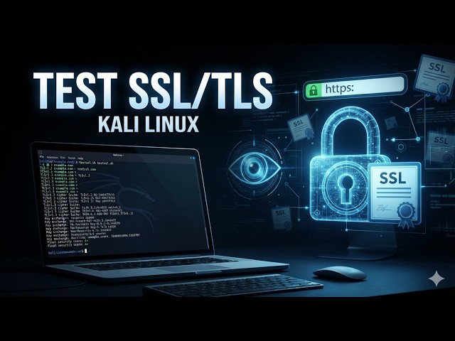 SSL/TLS Security Testing with testssl.sh | Kali Linux Tutorial