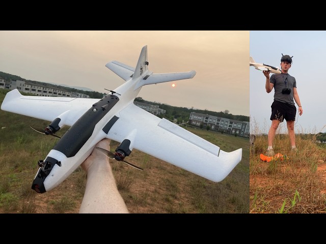 AtomRC Thresher - Maiden Flight (iNav, DJI o4, 4s Li-on build)