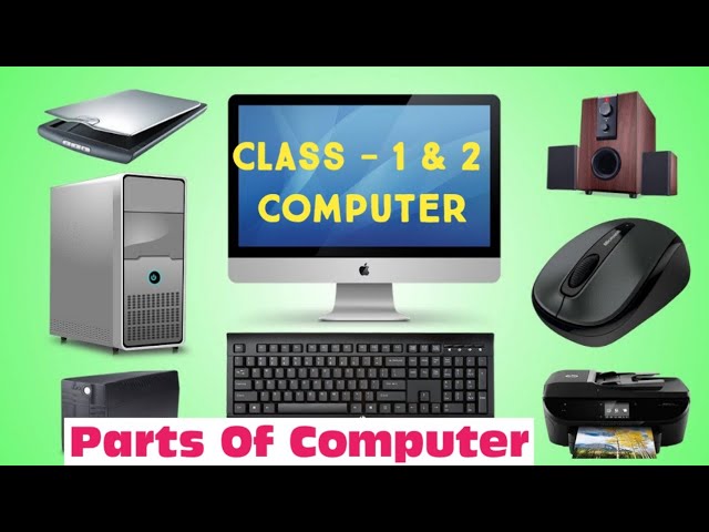 Parts of a Computer ( Grade - II CBSE)