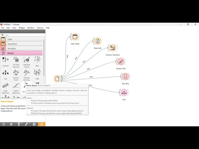 Minería de Datos con Orange