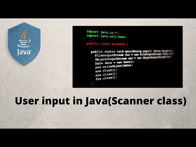 ICSE board java course for 9th & 10th from basics || Part 10 - Getting user input || Scanner class