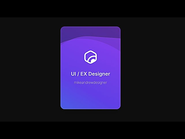 Animated Gradient Wave Card -  Super Cool UI Card Using HTML & CSS