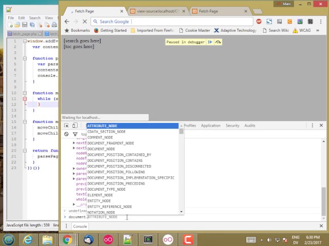 133W FetchPageMoveContent