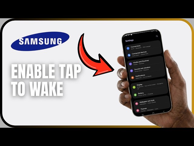How to Enable Tap to Wake on Android Phone (Wake Your Screen with 2 Taps!)