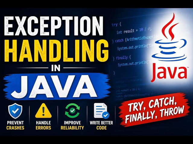 ExceptionHandling -- JAVA