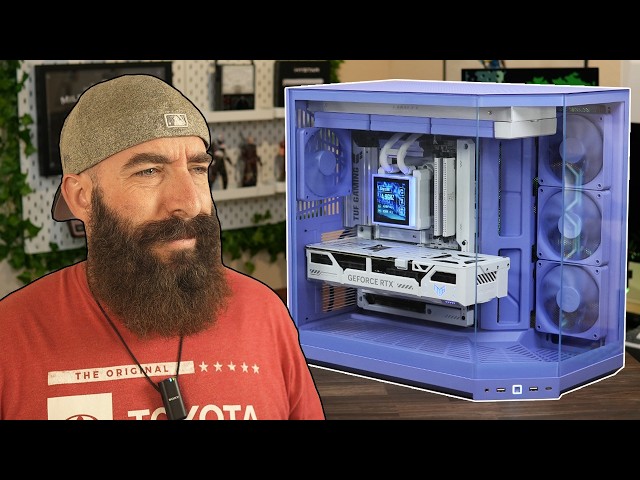 I built a Gaming PC with NO Visible Cables* (HYTE Y50)