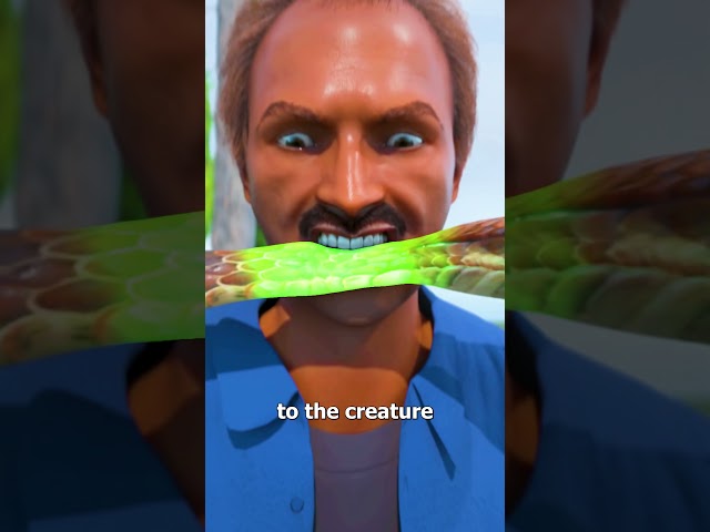 He Bit The Snake Back 😳
