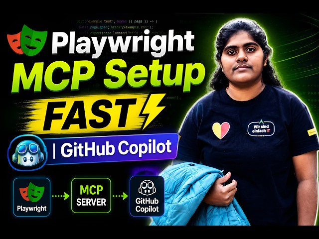 #playwright - 20 | Playwright MCP Server Setup with GitHub Copilot (Step-by-Step Guide) | #mcp