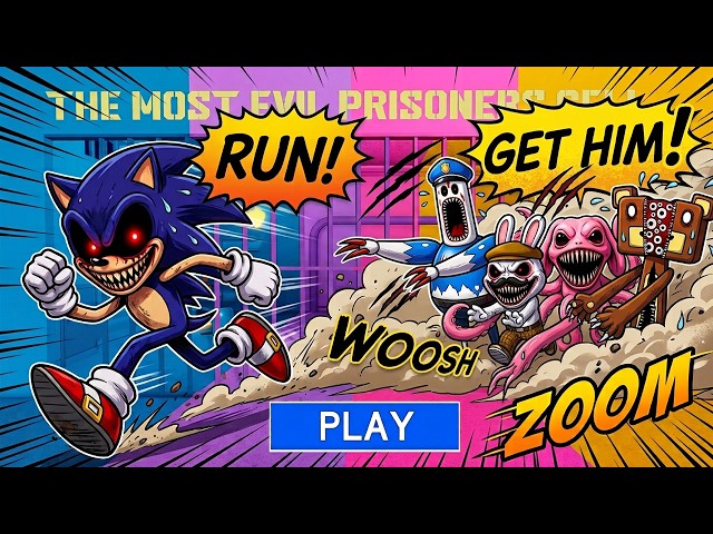 Sonic.EXE vs BARRY.EXE & ANIMAL HOSPITAL.EXE! (Roblox Horror Escapes) 😱🔥