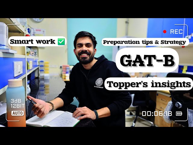 Ultimate GAT-B Preparation Guide | Insights from IIT MSc Students | Success Strategies & Tips