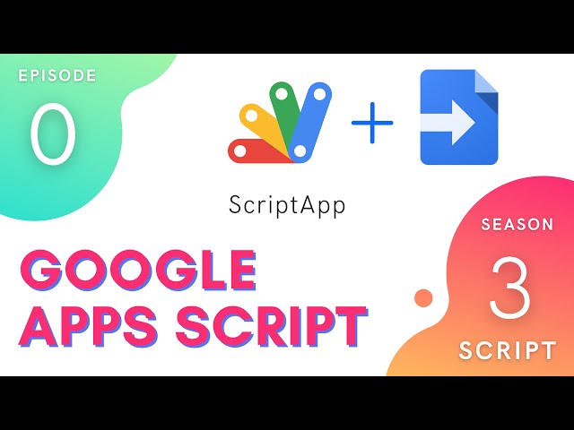 ScriptApp Introduction - Episode 3.0 | Apps Script ~ Script Service