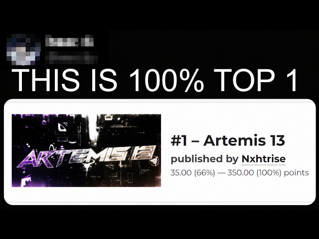 Artemis 13 is TOP 1.