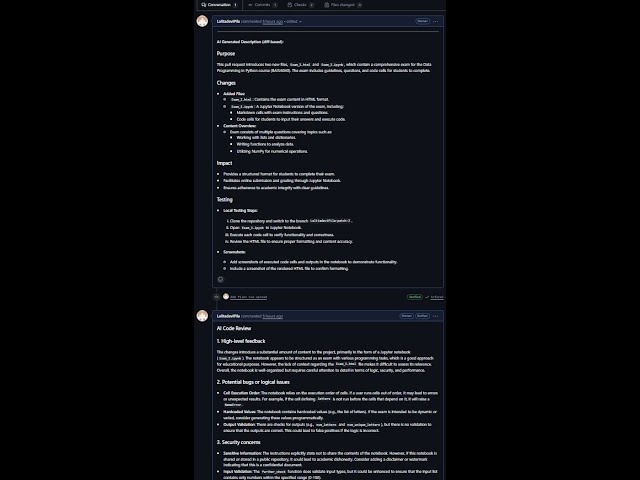 Automated Pull Request