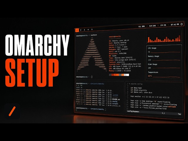 Omarchy Setup: DHH's Opinionated Arch Linux Desktop (Full Guide)