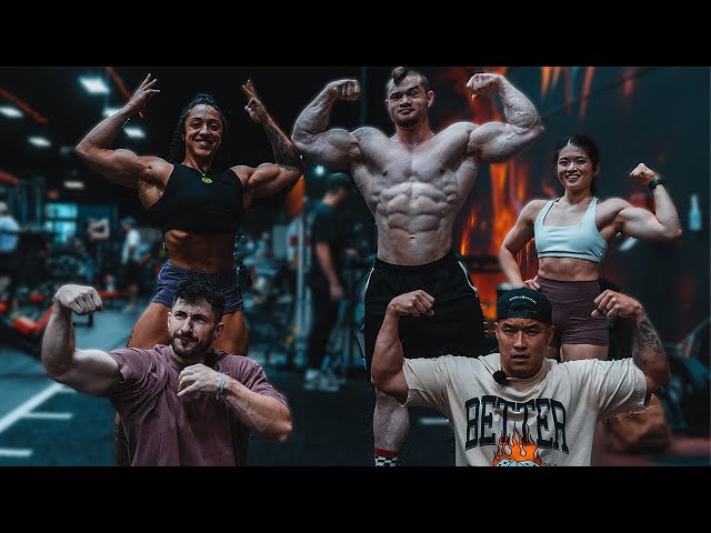 Powerlifters Try Bodybuilding