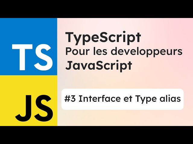 23. TypeScript - Interfaces & Type Alias