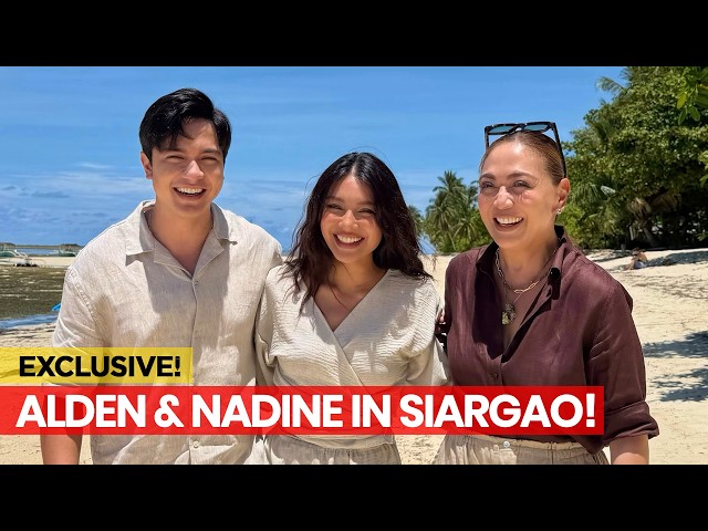 ALDEN & NADINE: Life & Love In Siargao! | Karen Davila