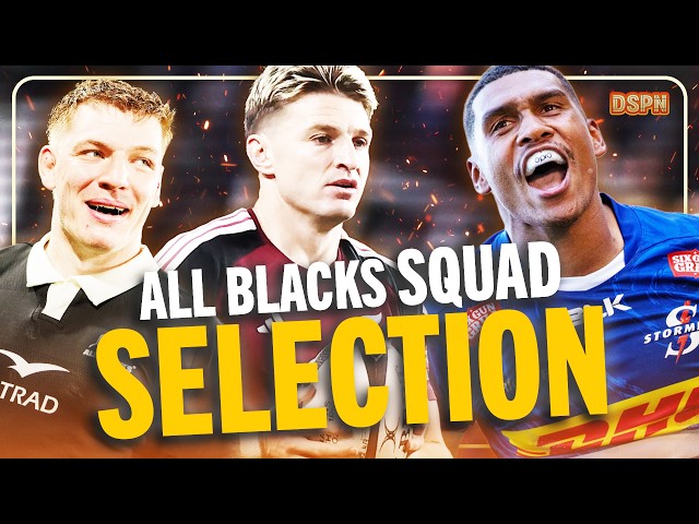 The ALL Blacks to face the STORMERS | Squad Selection w/ Tony Johnson