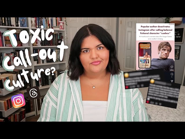 toxic call-out culture in the book community is getting out of hand
