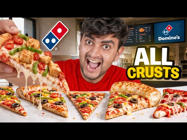Trying All Types of Crust in Domino's