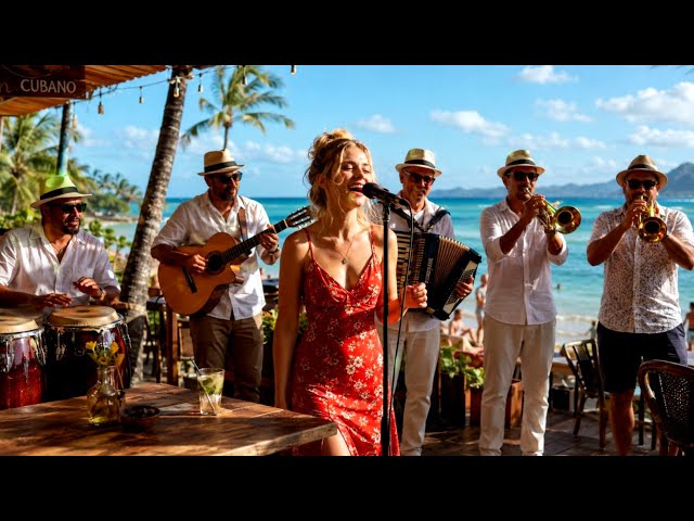 Relaxing Cha-Cha-Cha Swing on the Beautiful Beach – Latin Rhythm with Accordion & Trumpet
