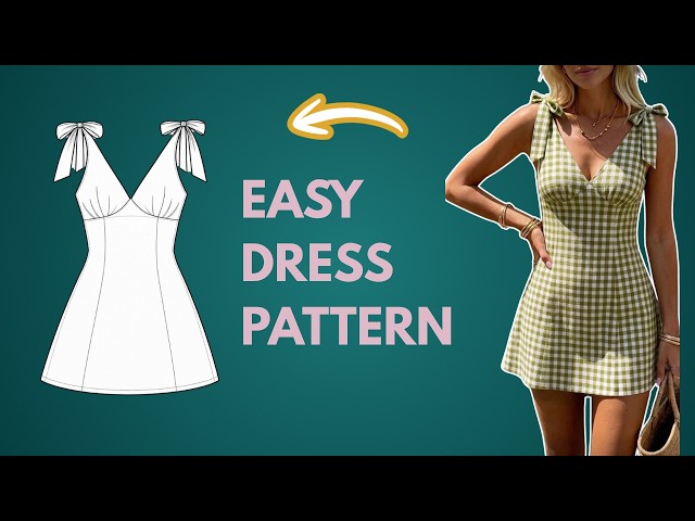 Dress Pattern Drafting | Quick & Easy Step-by-Step Tutorial