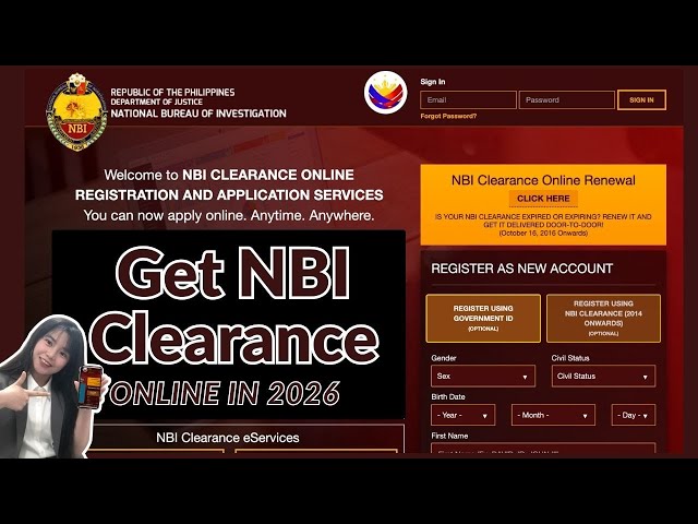 How to Apply NBI Clearance Online 2026 | Step-by-Step Tutorial