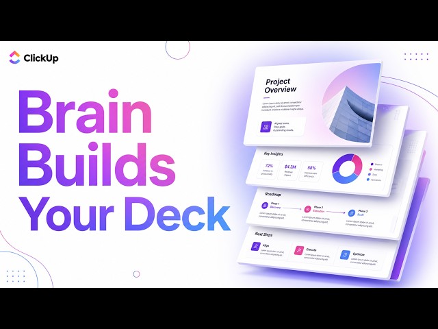 Generate Quarterly Review Decks with AI (No PowerPoint) | Webinar Clip
