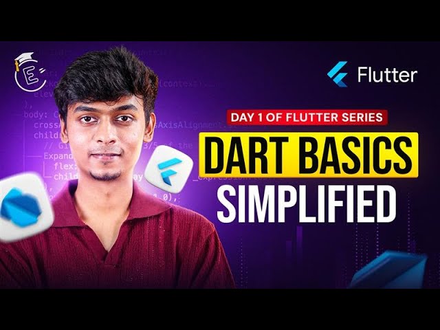#1 Introduction to Flutter basics | Flutter tutorials for Beginners in Tamil | EMC
