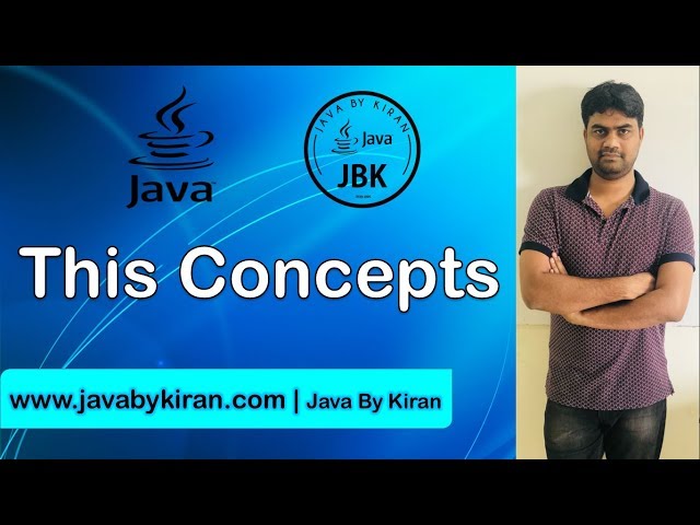 This Concepts-By Kiran Sir-JAVA By Kiran,Pune