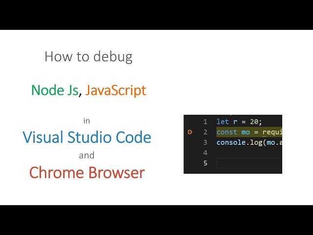 Debug JavaScript AJAX to NodeJs in Visual Studio Code using Chrome Developer Tools XMLHttpRequest