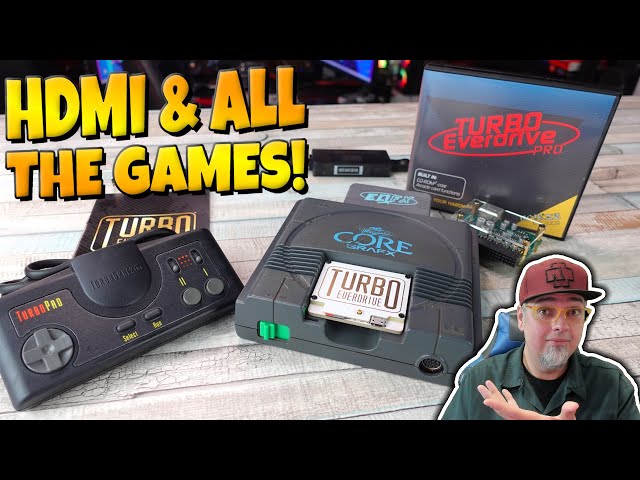 The Ultimate PC Engine / TurboGrafx-16 Setup! All The Games & HDMI On OG Hardware!
