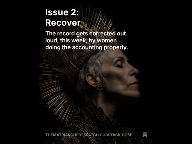 The Matriarch's Despatch Issue 2: Recover | Matriarchs in the Machine