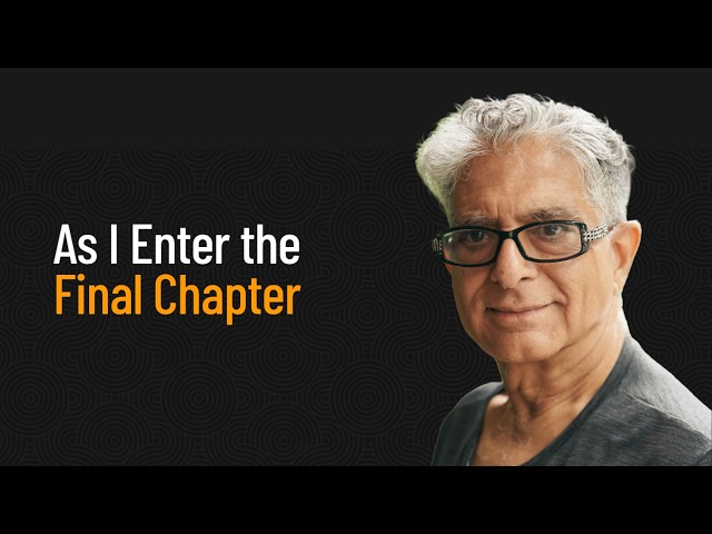 As I Enter the Final Chapter
