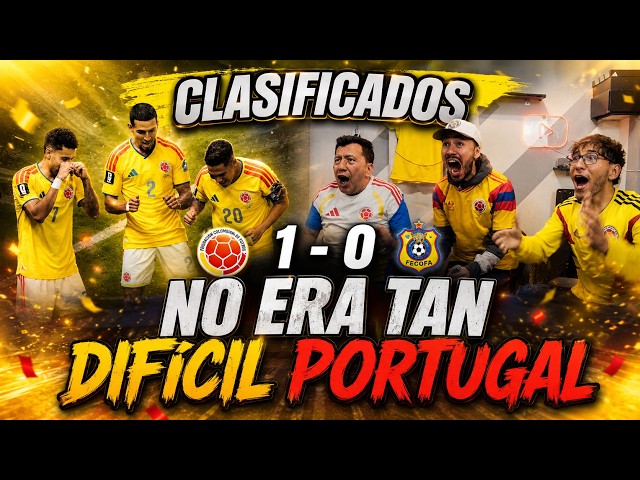 IT WASN'T THAT HARD PORTUGAL REACTION COLOMBIA vs DR CONGO (1-0) 2026 World Cup