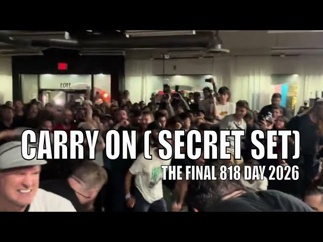 CARRY ON SECRET SET at The Final 818 Day 2026