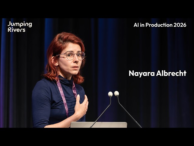 AI Beyond Industry: Higher Education and Government — Nayara Albrecht | AI in Production 2026