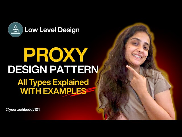 [HINDI] Proxy Design Pattern | Structural Design Pattern | Low Level Design