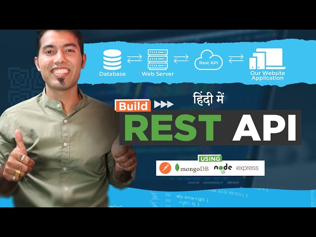 🔴Build Complete RESTful API with NodeJS, Express, MongoDB, Mongoose & Postman in One Video Hindi