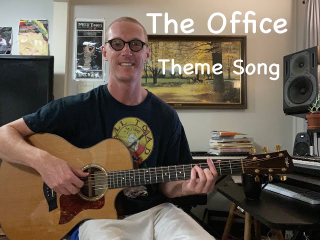 The Office Theme Song Guitar Lesson - Fingerstyle Arrangement + Tutorial