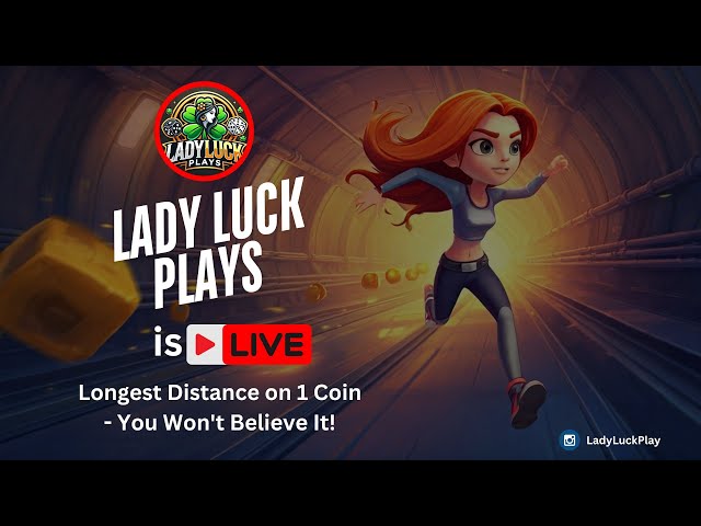 🚀 LIVE: Epic Subway Surfer Run! Breaking High Scores & Insane Challenges! 🎮 @LadyLuckPlay