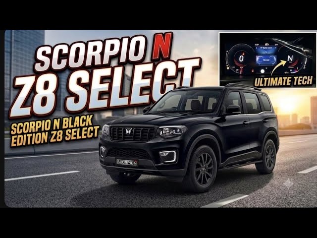 Z8 ( select ) 2026 Scorpio n new model 🦂