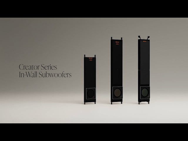 NEW Creator Series In-Wall Subwoofers | Monitor Audio