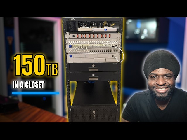 Inside My 25U Server Rack: Every Piece of Hardware I Run