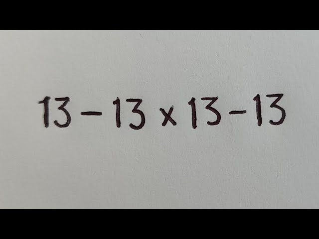 This Simple Math Question Stumps Everyone!