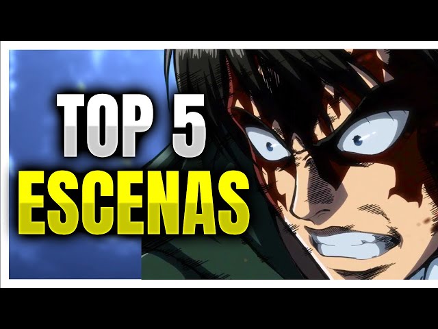 TOP 5 MEJORES PELEAS de Levi Ackerman