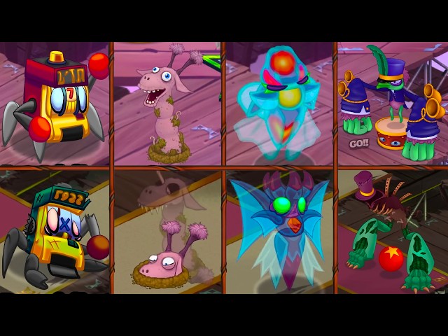 ALL Monsters Paironormal Carnival Major vs Minor Fanmade (UP DATE) | My Singing Monsters